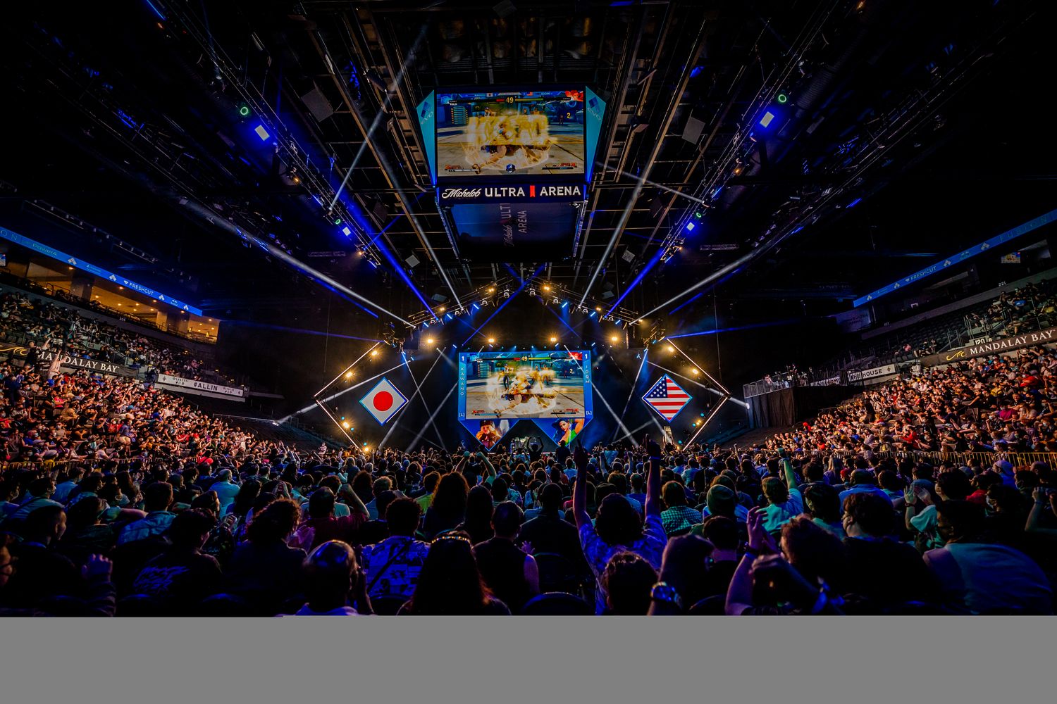 Evo 2022 Street Fighter V crowd